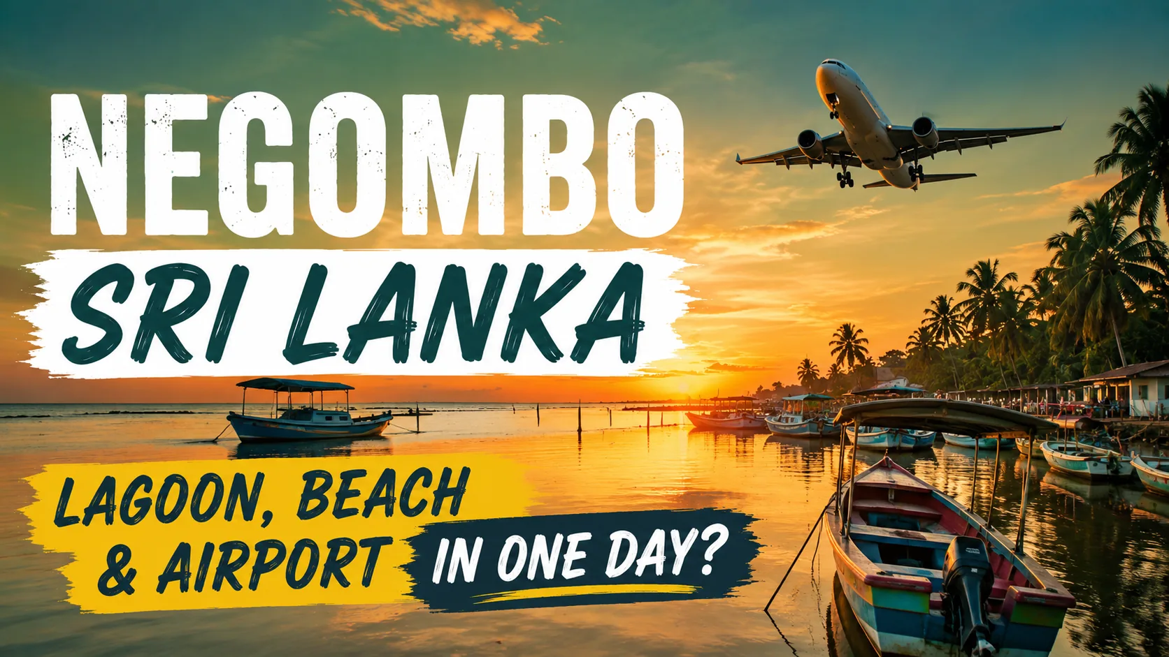 Negombo Sri Lanka Day Trip: Lagoon, Fishermen, Spicy Food, Airport Hotels, Ayurveda and Gem Shopping